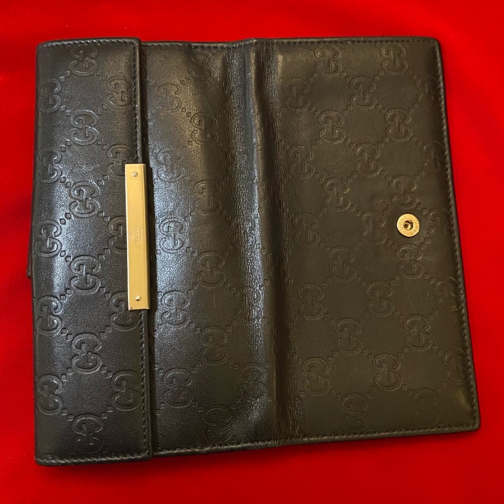 ♥️♥️SOLD♥️♥️ Black Guccissima Leather Embossed - Picture 12 of 12